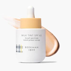Beekman 1802 Milk Tint SPF 43 Primer Serum- medium- 1fl/oz- 30ml- NIB!